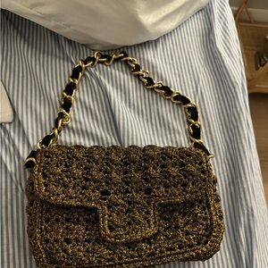 Gold / bronze Caterina bertini purse!